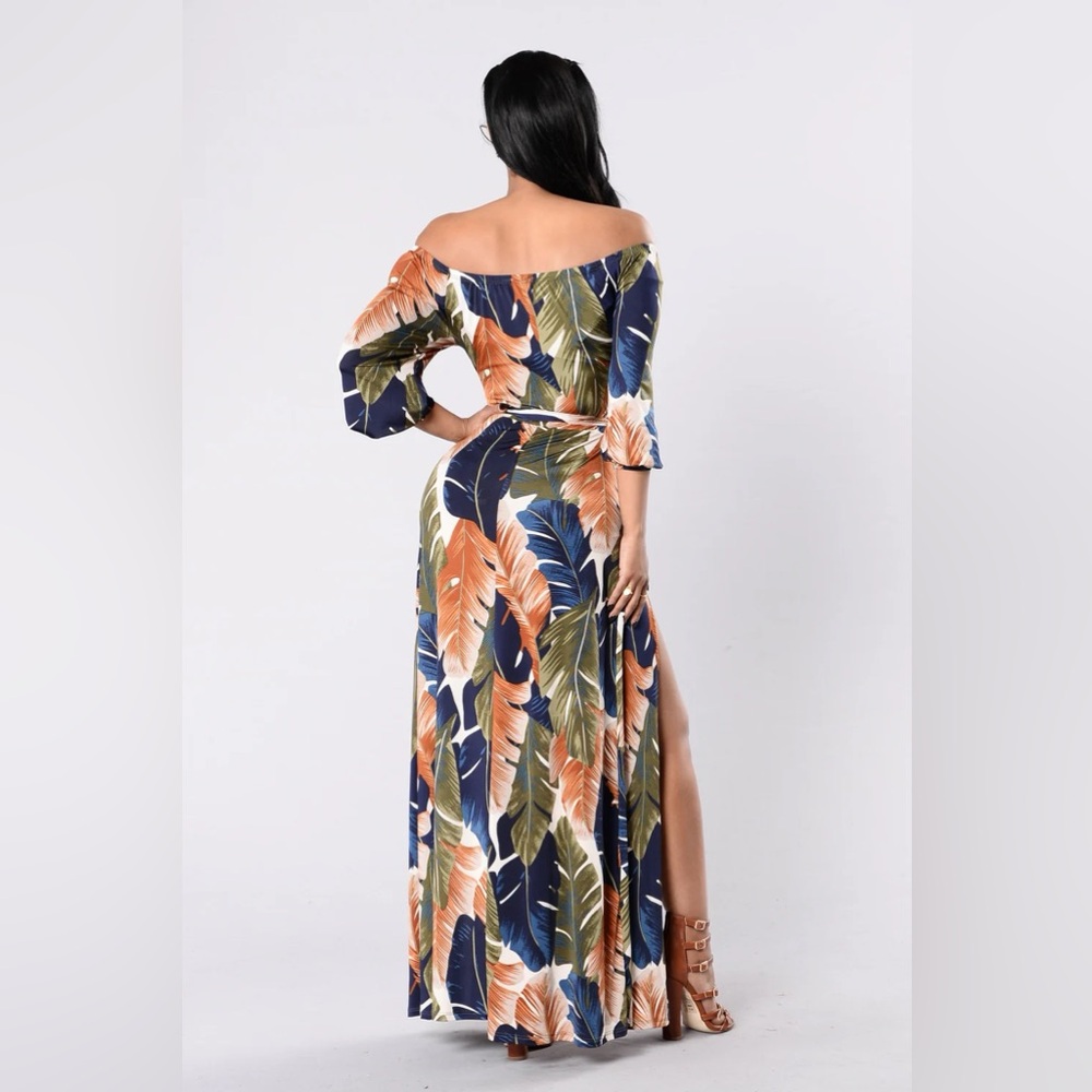 NEW! "Night Moves" Romper Thigh Split Leg Maxi Midi Dress | FASHION NOVA - Picture 2 of 8